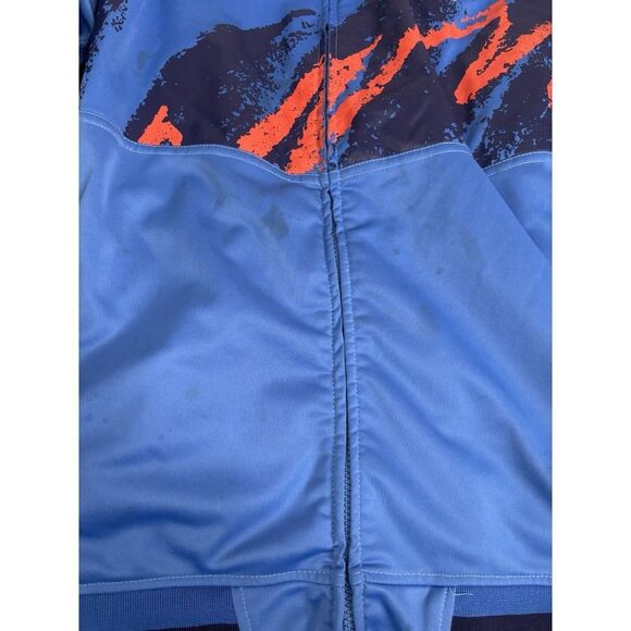 Vintage Y2K Oklahoma City Thunder Full Zip Track Jacket Men's Size Small Blue - Picture 3 of 11